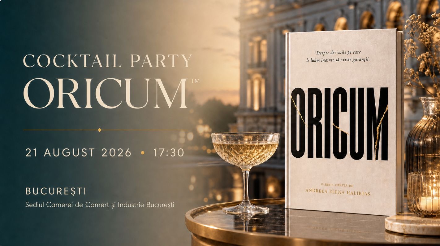 Mockup al cărții ORICUM™